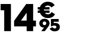 14 € 95