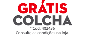GR TIS colcha **C d. 403436 Consulte as condi es na loja. 