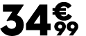 34 € 99
