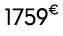 1759€ 00
