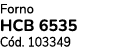 Forno HCB 6535 C d. 103349
