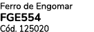 Ferro de Engomar FGE554 C d. 125020