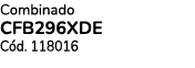Combinado CFB296XDE C d. 118016