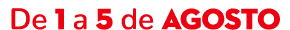 De 1 a 5 de Agosto