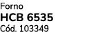 Forno HCB 6535 C d. 103349