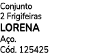 Conjunto 2 Frigifeiras LORENA A o. C d. 125425