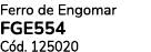 Ferro de Engomar FGE554 C d. 125020