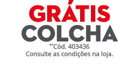 GR TIS colcha **C d. 403436 Consulte as condi es na loja. 