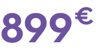 899 €