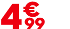4 € 99