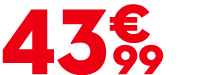 43€ 99