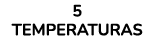 5 temperaturas