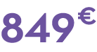 849 €