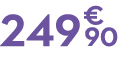 249 € 90