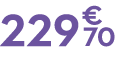 229 € 70