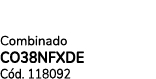 Combinado CO38NFXDE C d. 118092
