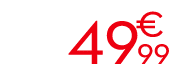 49 € 99