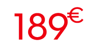 189 € 00