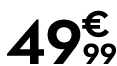 49 € 99