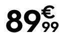 89 € 99