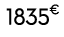 1835 € 00