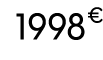 1998 €