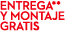 entrega** y montaje gratis