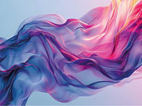 abstract background with paint brush and color pattern created with Generative AI