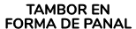TAMBOR EN FORMA DE PANAL
