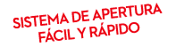 sistema de apertura f cil y r pido
