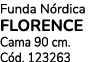 Funda N rdica FLORENCE Cama 90 cm. C d. 123263