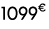1099€ 00