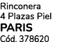 Rinconera 4 Plazas Piel PARIS C d. 378620