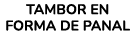 TAMBOR EN FORMA DE PANAL
