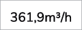 361,9m³/h