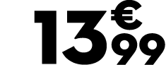 13 € 99