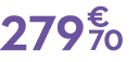 279 € 70