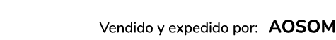 Vendido y expedido por: AOSOM