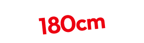 180cm