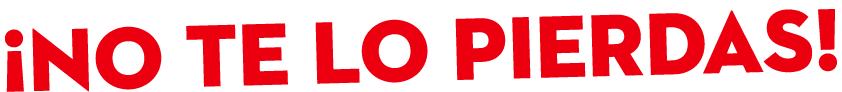 ¡No te lo pierdas! 