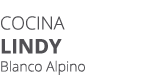 Cocina LINDY Blanco Alpino 