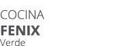 Cocina fenix Verde