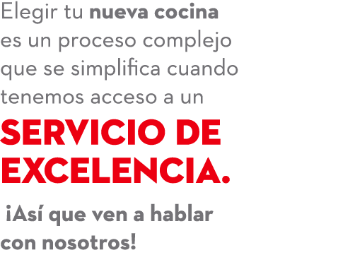 Elegir tu nueva cocina es un proceso complejo que se simplifica cuando tenemos acceso a un servicio de excelencia. ¡A...