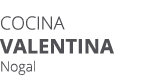 Cocina valentina Nogal