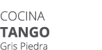 Cocina tango Gris Piedra 