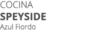Cocina SPEYSIDE Azul Fiordo