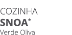 Cozinha snoa* Verde Oliva 
