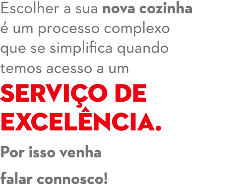 Escolher a sua nova cozinha  um processo complexo que se simplifica quando temos acesso a um servi o de excel ncia. ...
