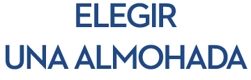 elegir una almohada