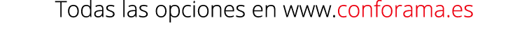 Todas las opciones en canarias.conforama.es